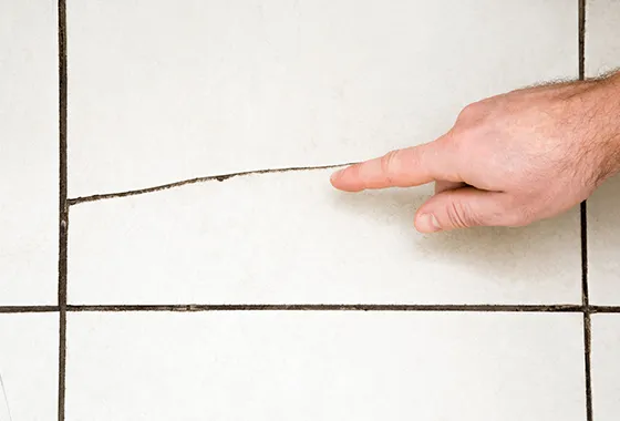 Expert tile repair service restoring grout lines in Kansas City, MO.